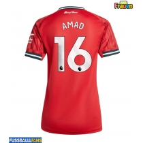 Manchester United Amad Diallo #16 Heimtrikot Frauen 2025-26 Kurzarm